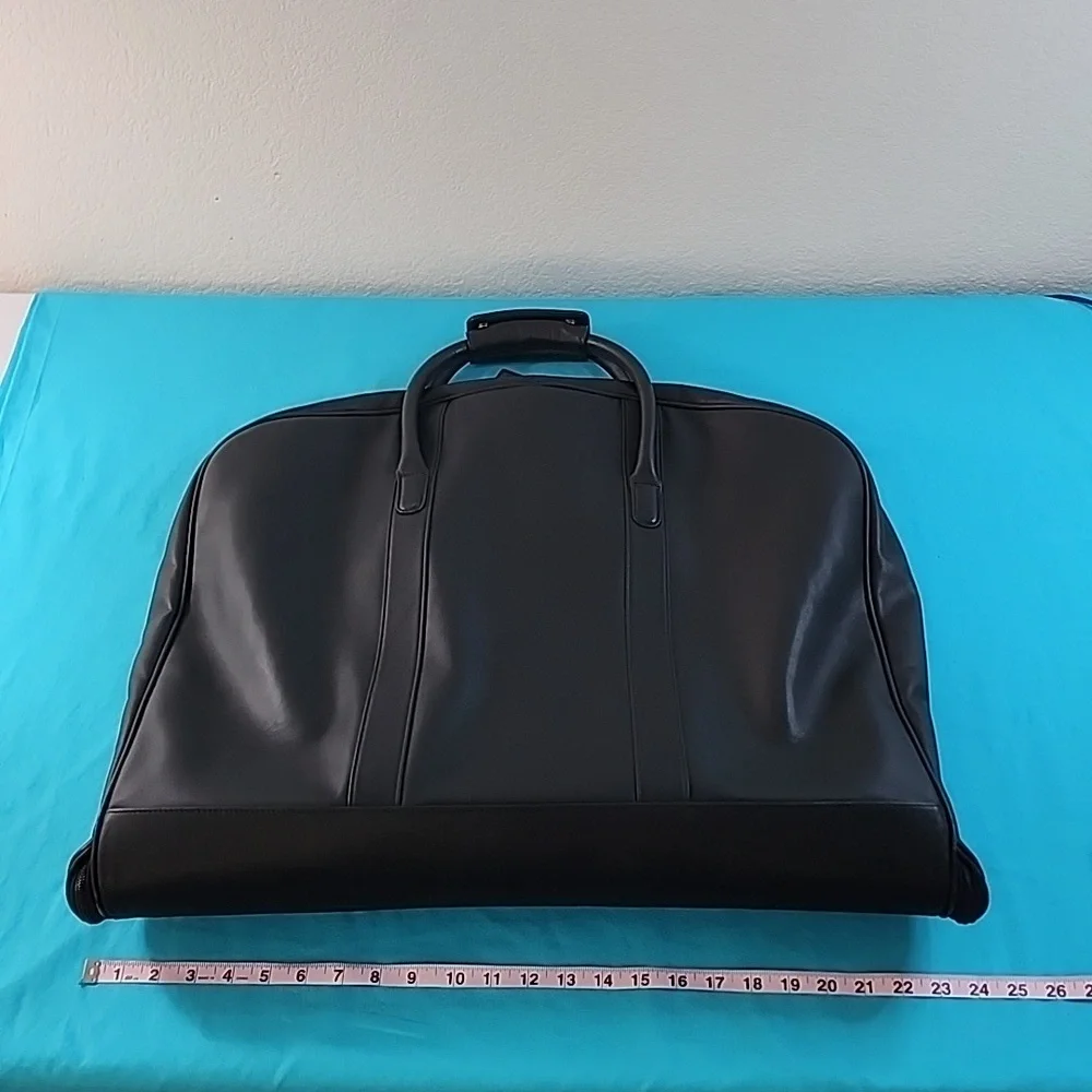 Rare Exclusive Lexus x Coach Limited Edition Black Leather Full Size Garment Bag